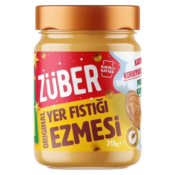 Züber Original Fıstık Ezmesi 315 Gr - Görsel 6