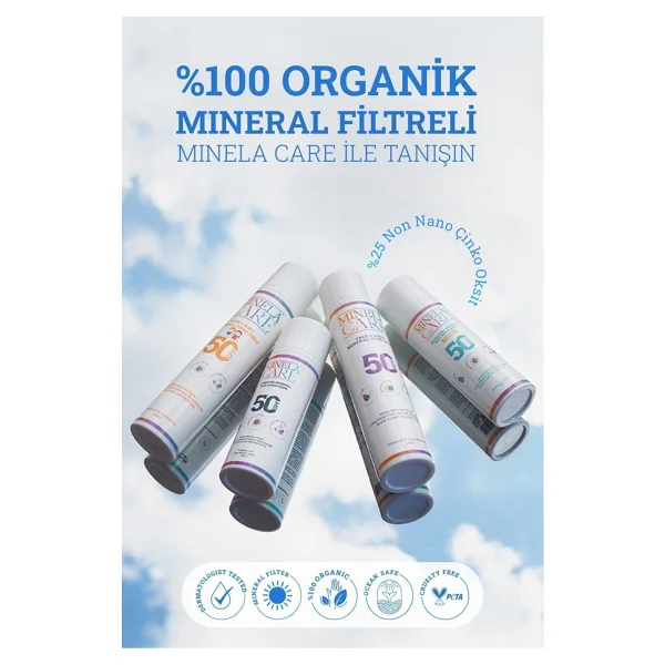 Minela Care High Effective Face And Body Sunscreen-Spf 50-110gr - Görsel 6