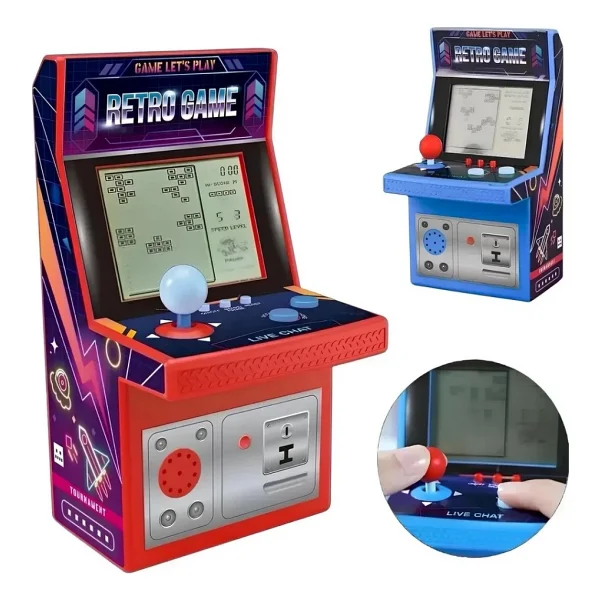 NW NessiWorld Nostaljik Tetris Oyun Konsolu - Görsel 2