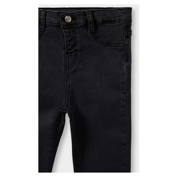 Defacto Düz Paça Basic Düz Jean Pantolon Erkek Bebek B6744a526sp - Antrasit-Nm36 - 12 - 18 Ay - Görsel 2