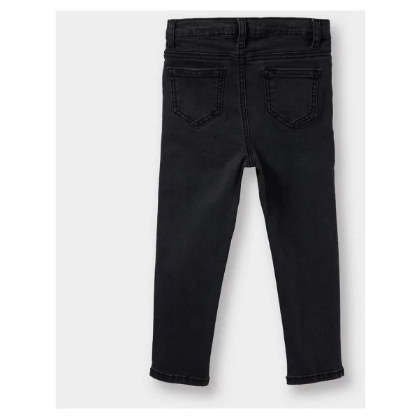 Defacto Düz Paça Basic Düz Jean Pantolon Erkek Bebek B6744a526sp - Antrasit-Nm36 - 18 - 24 Ay - Görsel 3