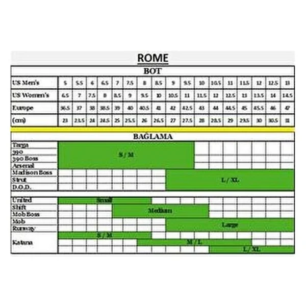 Rome Stomp Kadın Snowboard Botu Siyah - 7.5 - Görsel 5
