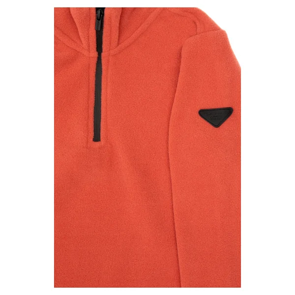 U.S. Polo Assn 50313841-Vr026 Yarım Fermuarlı Gül Kurusu Çocuk Polar - Görsel 5