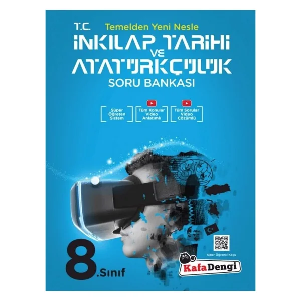 Kafa Dengi Yayınları 8. Sınıf Lgs T.C. İnkılap Tarihi Ve Atatürkçülük Soru Bankası - Görsel 4