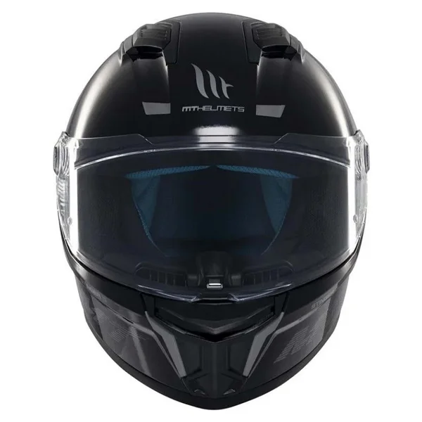 Mt Stinger 2 Parlak Siyah Full Face Motor Kaskı - Görsel 5