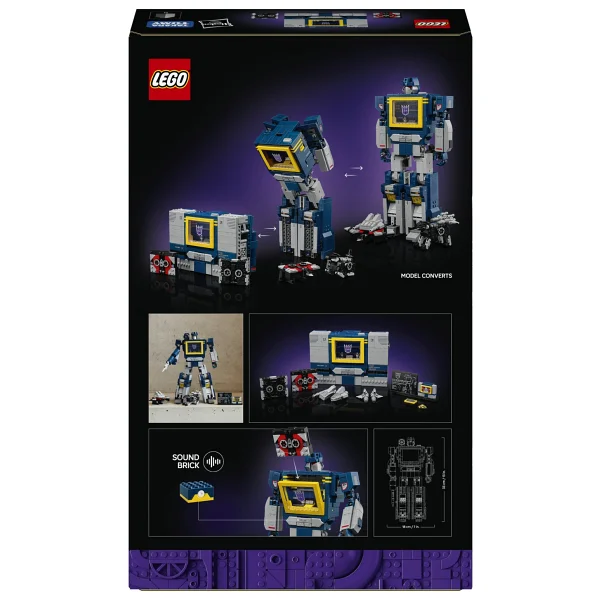 Lego 10358 Icons Transformers Soundwave - Görsel 4