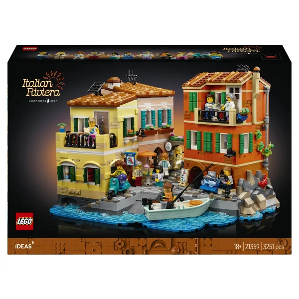 Lego 21359 Ideas İtalyan Rivierası - Görsel 3