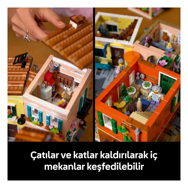 Lego 21359 Ideas İtalyan Rivierası - Görsel 7