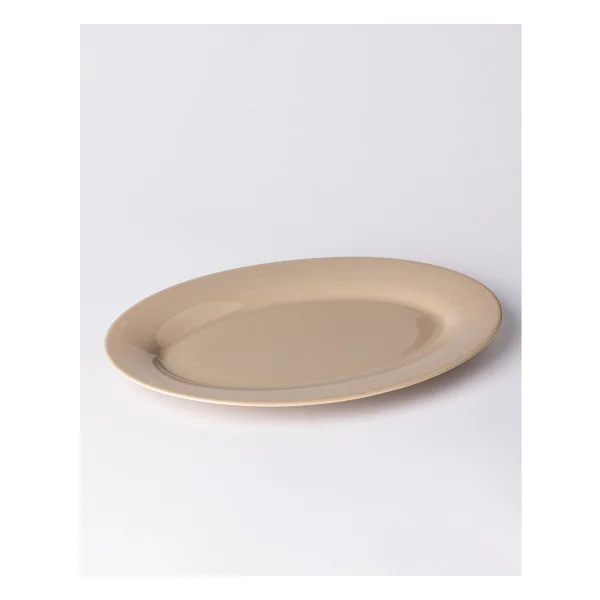 Madame Coco Cielo Kayık Tabak - Bej - 30 Cm - 30cm - Görsel 8