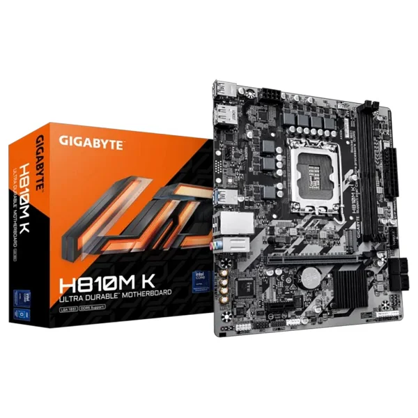 Gigabyte H810M K Intel LGA1851 DDR5 Micro ATX Anakart - Görsel 5