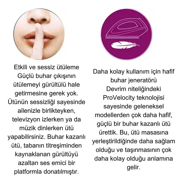 Philips Perfect Care Gc8752/30 2600 W Buhar Kazanlı Ütü - Görsel 7