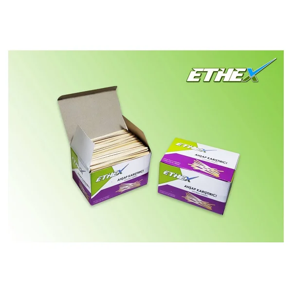 Ethex Bambu Tahta Karıştırıcı 11 Cm X 500 Adet - . - Görsel 3