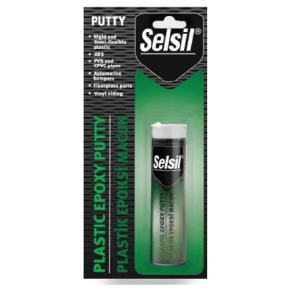 Selsil Plastik Epoxy Putty 57 Gr Epoksi Yapıştırıcı - Görsel 4