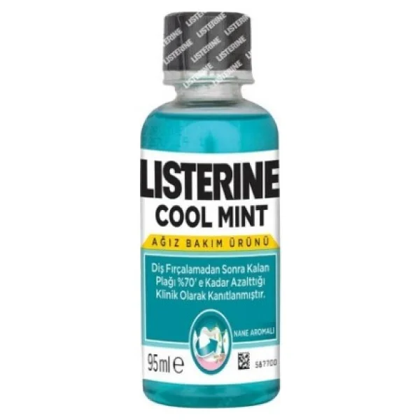 Listerine Cool Mint 95 Ml Gargara - Görsel 9