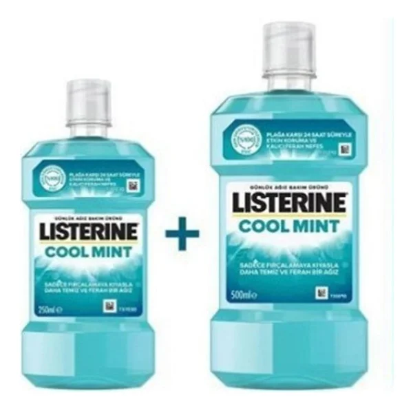 Listerine Cool Mint 500 + 250 Ml Gargara - Görsel 10