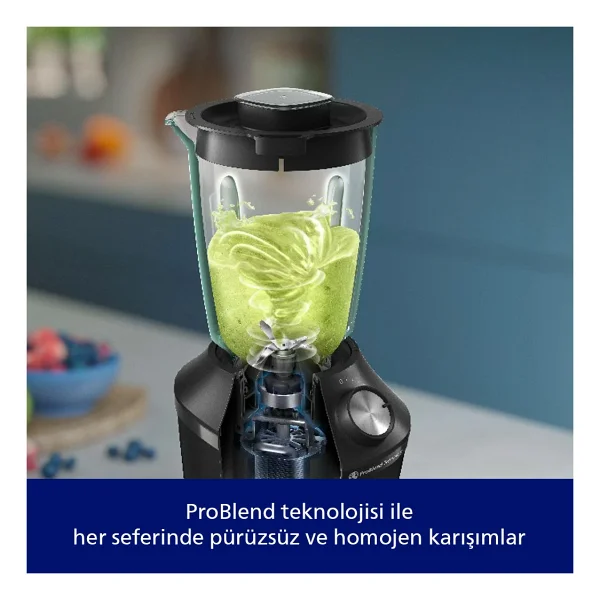 Philips Hr2291/41 600 W Smoothie Blender - Görsel 7