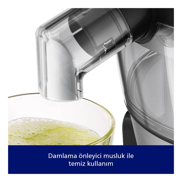 Philips Hr1832/00 Avance Collection Siyah 500 W Katı Meyve Sıkacağı - Görsel 8