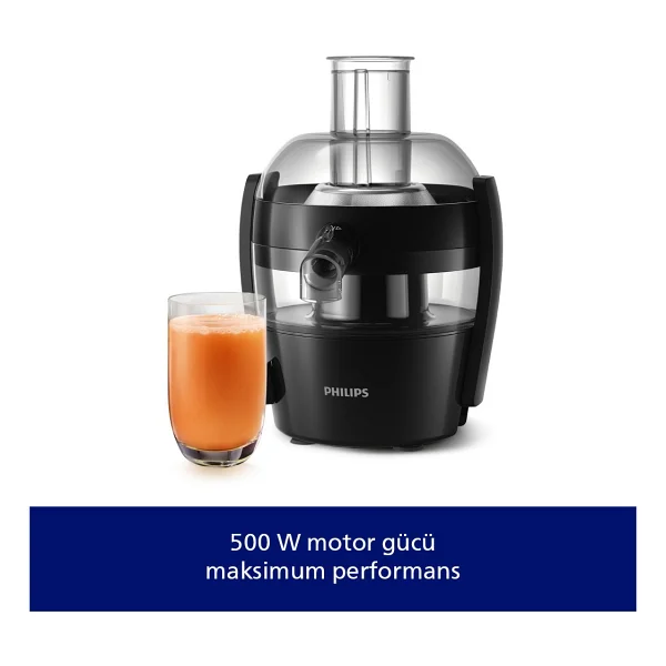 Philips Hr1832/00 Avance Collection Siyah 500 W Katı Meyve Sıkacağı - Görsel 9