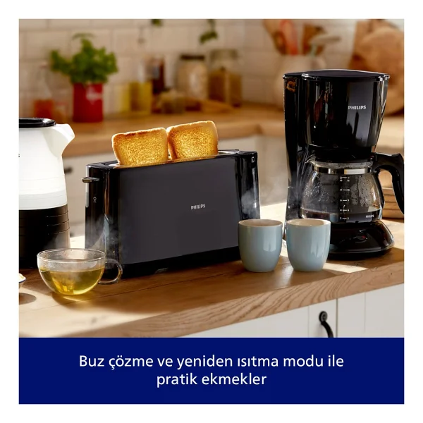 Philips Daily Collection Hd2590 Ekmek Kızartma Makinesi - Görsel 4