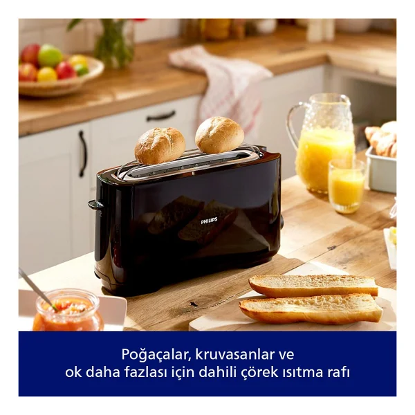 Philips Daily Collection Hd2590 Ekmek Kızartma Makinesi - Görsel 6