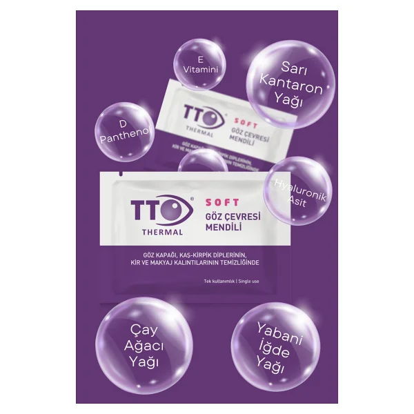 Tto Soft 12'li Göz Temizleme Mendili - Görsel 5