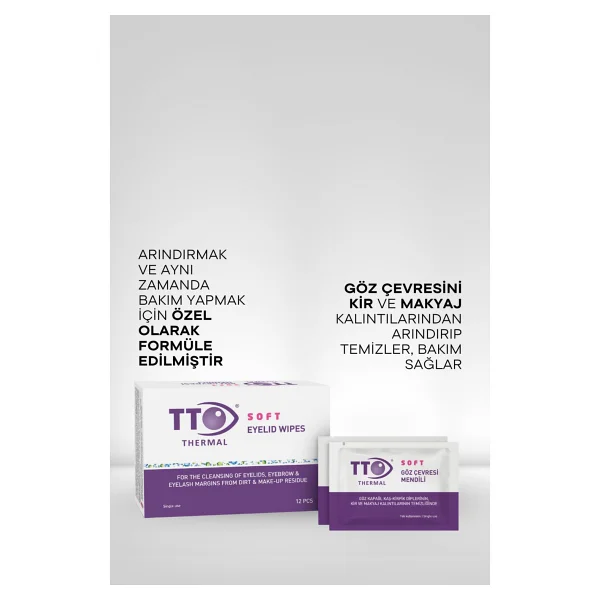 Tto Soft 12'li Göz Temizleme Mendili - Görsel 7