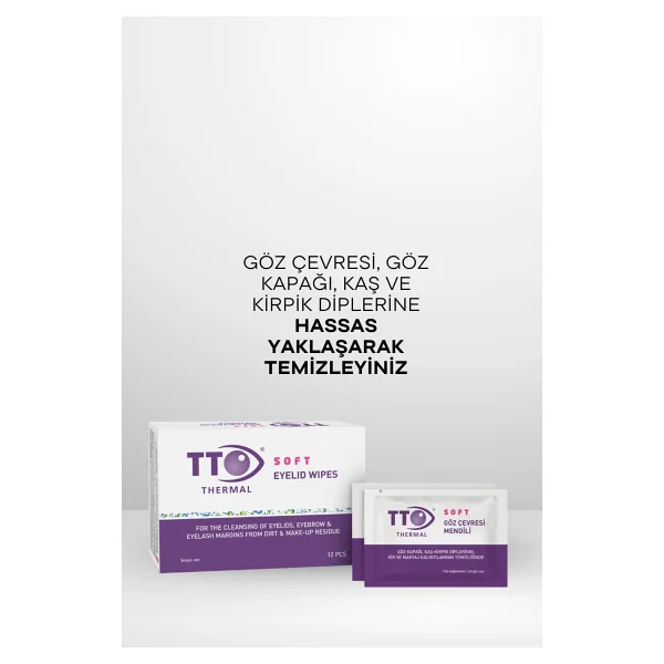 Tto Soft 12'li Göz Temizleme Mendili - Görsel 8