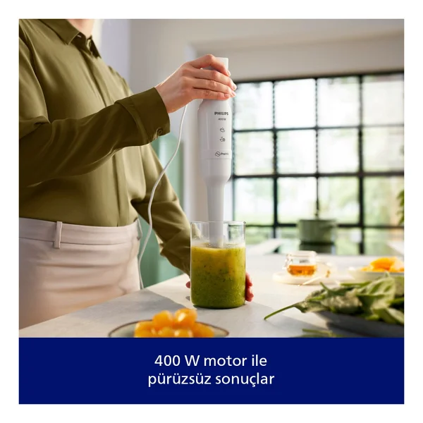 Philips Hr2520/00 Promix 400 W El Blenderı - Görsel 2