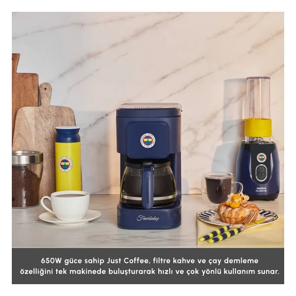 Karaca Just Coffee Aroma 2in1 Lisanslı Çay Ve Filtre Kahve Makinesi - Görsel 4