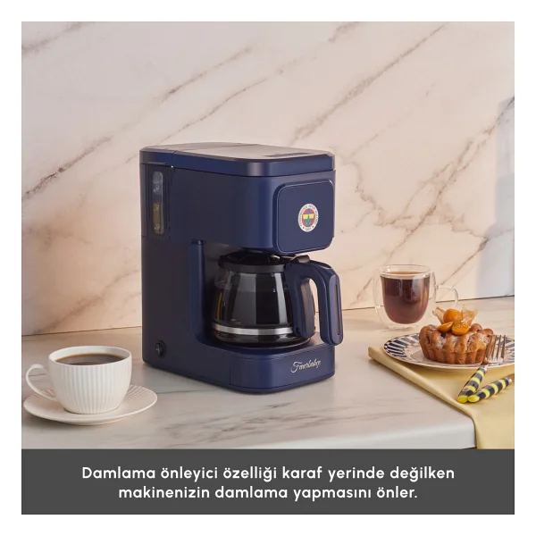 Karaca Just Coffee Aroma 2in1 Lisanslı Çay Ve Filtre Kahve Makinesi - Görsel 6