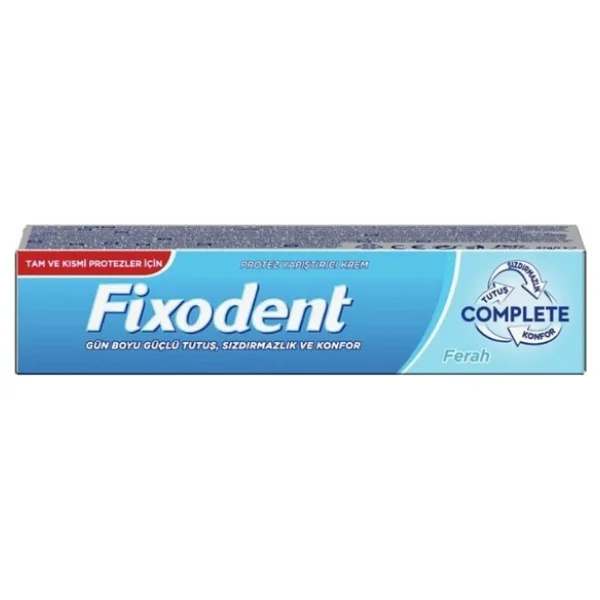 Fixodent Complete Ferah 47 Gr Protez Diş Yapıştırıcı - Görsel 3