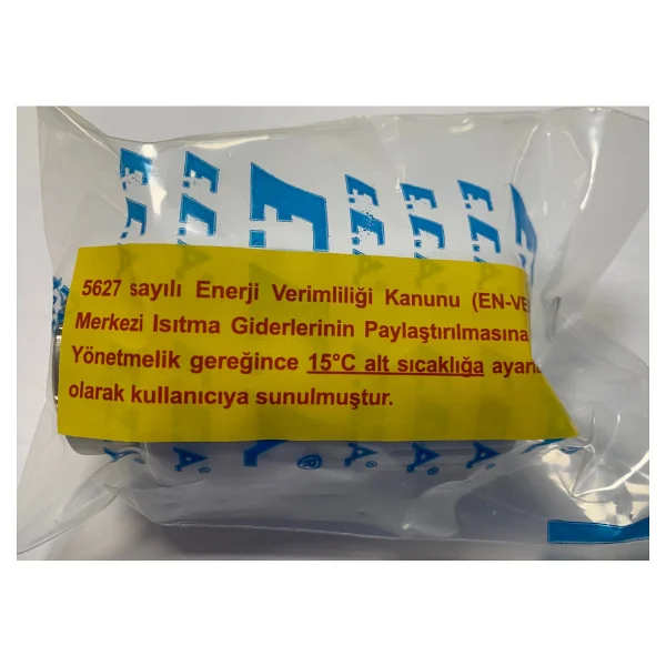 E.C.A Termostatik Vana Kafası - Hassas Sıvı Isı Sensörü, Kolay Montaj, Standart Boyut, 1 Adet, Beyaz, Yüksek Dayanıklılık - Görsel 4
