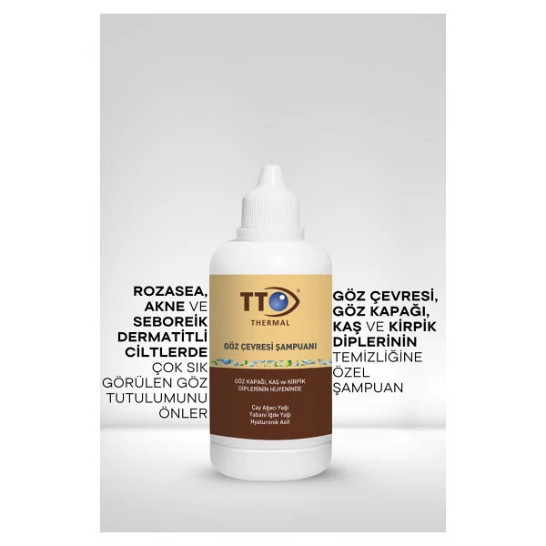 Tto Göz Çevresi Şampuanı 125 Ml Özel Formül İle Göz Kapağı, Kaş Ve Kirpik Dipleri İçin Temizlik - Görsel 4