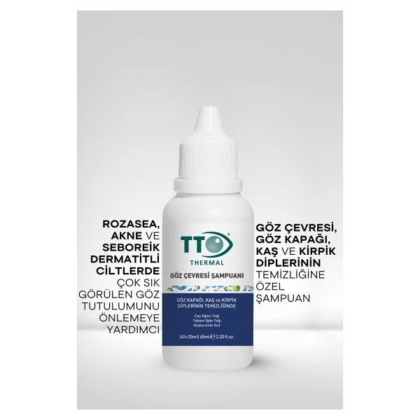 Tto Göz Çevresi Şampuanı 45 Ml - Hassas Temizlik Ve Hijyenik Bakım - Görsel 4