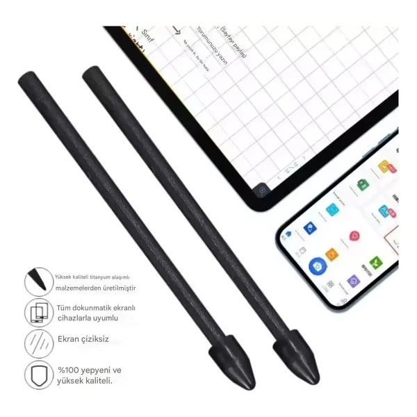 Samsung S Pen Tablet Uyumlu Kalem Ucu Tab S6/S6lte/S7fe/S7ultra/S8 /S8 Ultra/S9/S9feultra S10/S10ultra (5 Tane) Siyah - Görsel 7