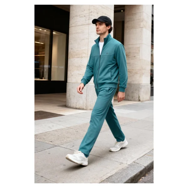 Tommy Life 85260 Yeşil Erkek Eşofman Takımı - Görsel 5