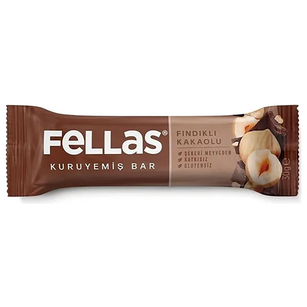 Fellas Fındıklı Ve Kakaolu Kuruyemiş Bar 30 Gr - Görsel 2