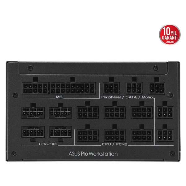 Asus Pro Ws Pro-Ws-2200p Gen5.1 2200 W Power Supply - Görsel 5