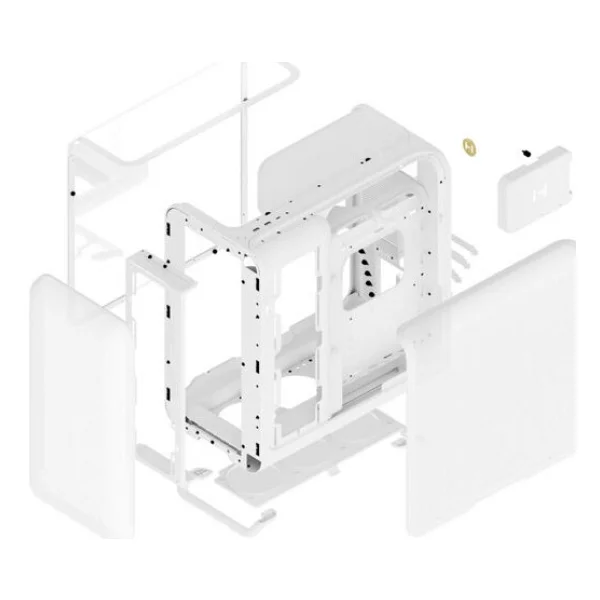 Hyte X50 Cs-Hyte-X50g Fansız Atx Oyuncu Kasası - Görsel 5