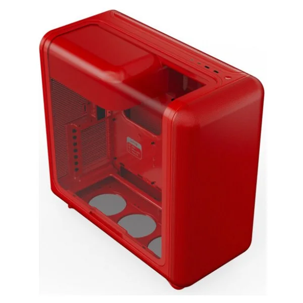 Hyte X50 Cs-Hyte-X50g-Rr Fansız Kırmızı Atx Oyuncu Kasası - Görsel 7