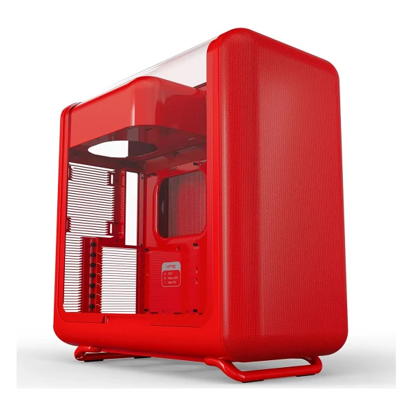 Hyte X50 Cs-Hyte-X50g-Rr Fansız Kırmızı Atx Oyuncu Kasası - Görsel 4