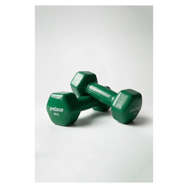 Proforce Vdb Dışı Vinil Kaplı İçi Çelik Döküm Ağırlık Dambıl 4 Kg -Tek Adet - Görsel 6