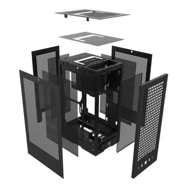 Hyte Revolt 3 Cs-Hyte-Revolt3-B Fansız Siyah Mini Itx Oyuncu Kasası - Görsel 3