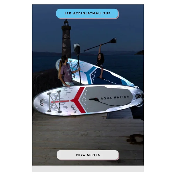 Aqua Marina Ray 11'0" Tpu Şişme Stand Up Paddle Board LED Aydınlatmalı Sup - Görsel 7