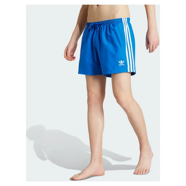 Adidas Originals JZ8473 Adicolor 3-Stripes 5-Inch Swim Shorts - Sarı - Görsel 6