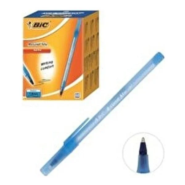 Bic Round Stic 60'lı Tükenmez Kalem Mavi - Görsel 10