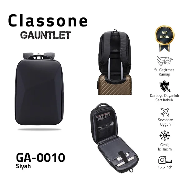 Classone Gauntlet V1 Ga-0017 15.6" Yeşil Laptop Sırt Çantası - Görsel 8
