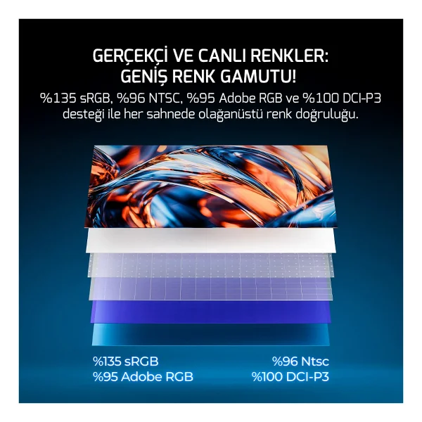 Gamepower Kaze Dual 27'' 0.5 Ms 4K 160 Hz - Full HD 320 Hz Pivot Ips Oyuncu Monitörü - Görsel 6