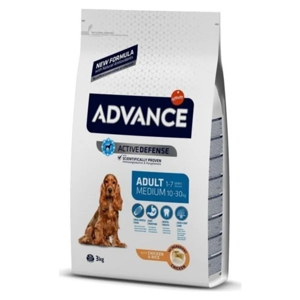 Advance Adult Medium Tavuklu 3 Kg Orta Irk Yetişkin Köpek Maması - Görsel 5