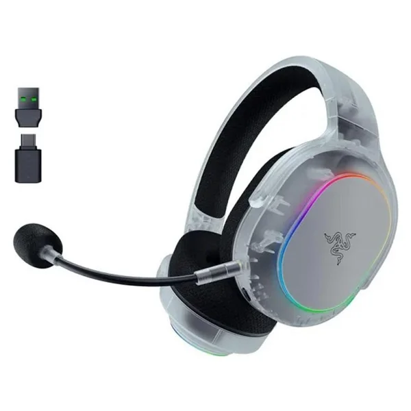 Razer Barracuda X Chroma Phantom Edition RGB 7.1 Kablosuz Kulak Üstü Oyuncu Kulaklığı - Görsel 2